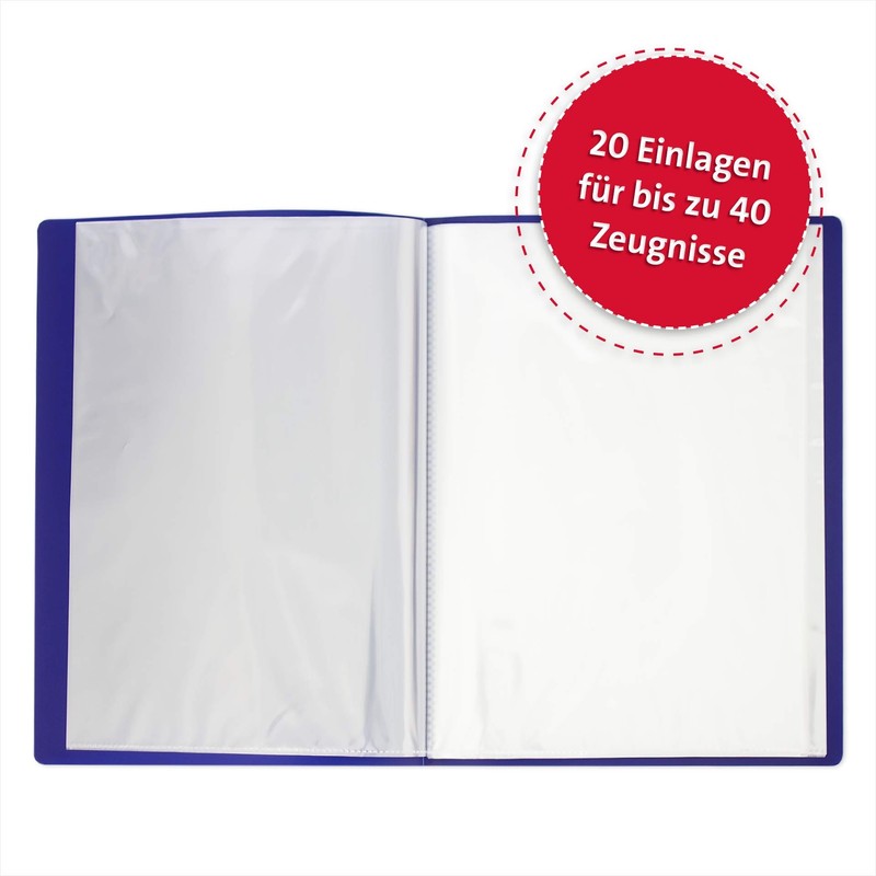 Roth Basic Certificate Folder A4 - 20 Inserts for up