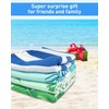 Victoper Microfiber Beach Towel d Rapid Drying Sand Free Soft