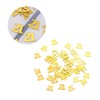 LABRIMP 1200pcs Gold Confetti Table Cloth Birthday Party Supplies Number
