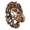 Lion Head Art Wall Decor Resin Vivid Lion Head Wall