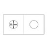 2x2 Cardboard Coin Holder Collection Mylar Flip Cover Coin Storage