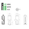Fukui Metal Crafts WR-9-W Ball Type Mini Wire Freely Fit
