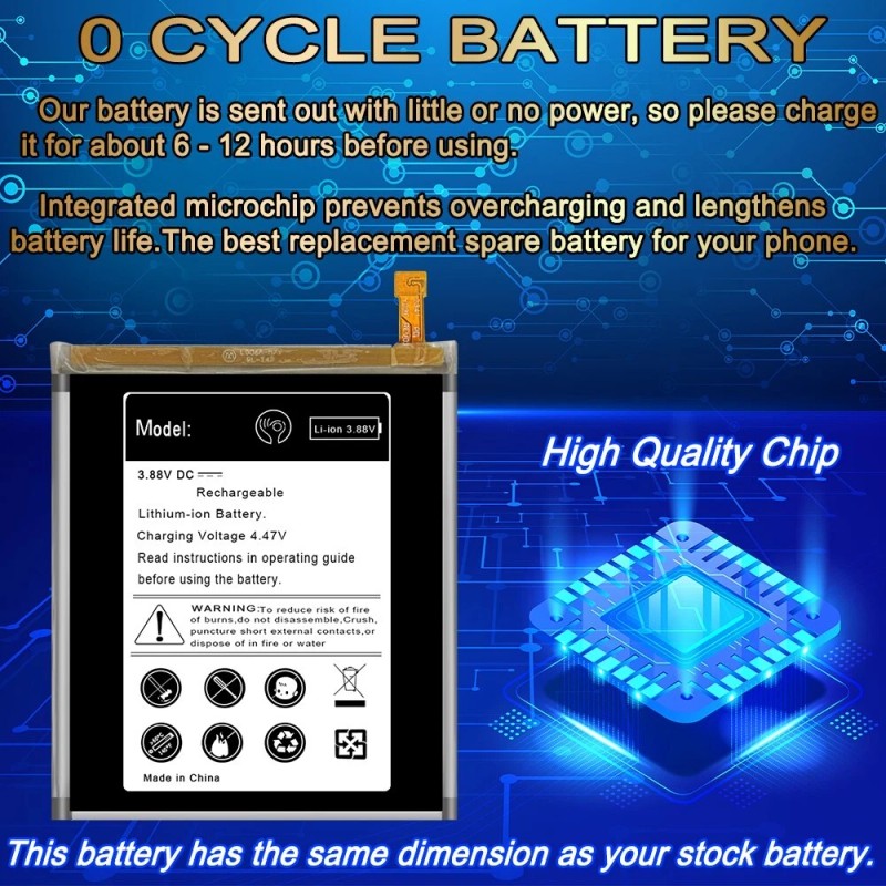 For LG High Stability 4820mAh Displaceable Lithium Battery fit LG