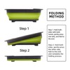 THANSTAR Collapsible Dish Drying Rack for RV Campers Portable Dinnerware