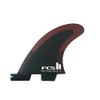 FCS 2 Pyzel PF Air Core Quad Fin Set Black-Shiraz