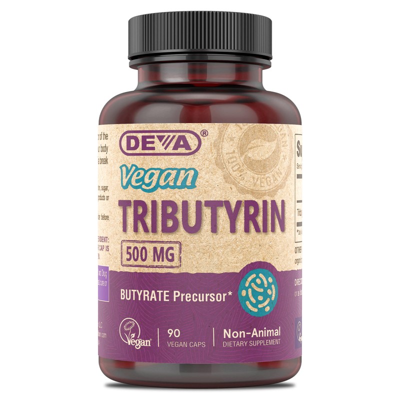 DEVA- “Suplemento Vegano de Tributirina Precursor de Butirato, Soporte de
