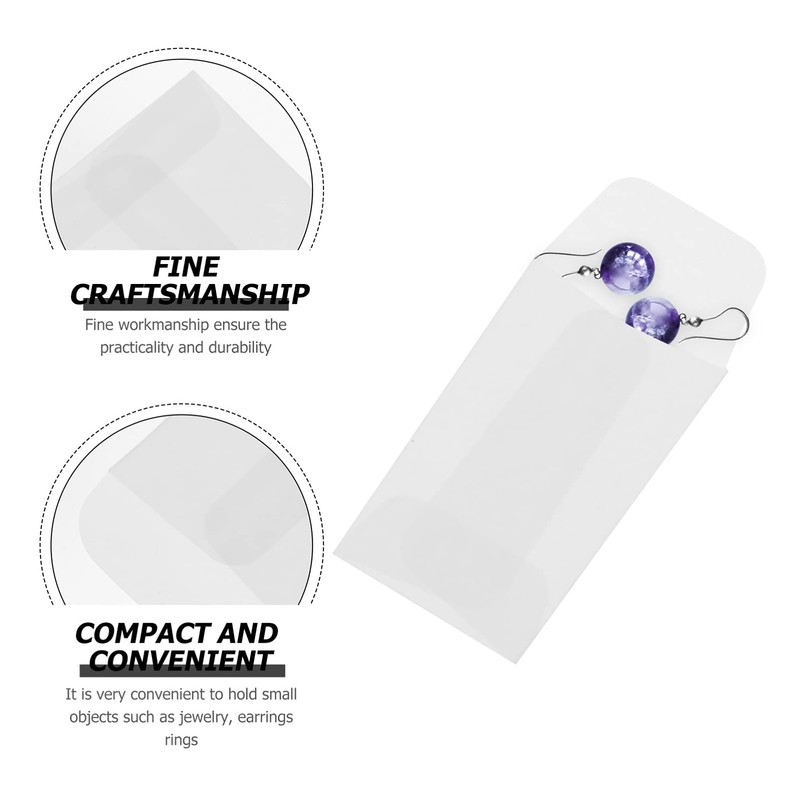 Small Coin Envelope Paper Envelope 50pcs 3x5Cm Mini Parts Jewelry