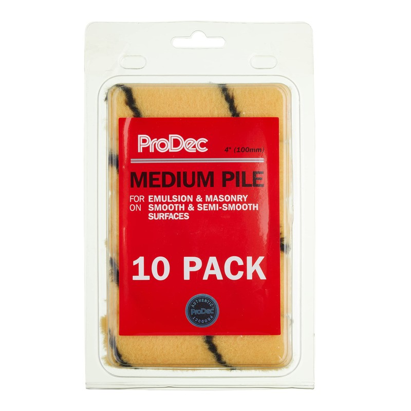 ProDec 10 piece Medium Pile 4" Woven Mini Rollers for
