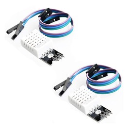 Hailege 2 Pack DHT22/AM2302 Digital Temperature and Humidity Sensor Module Temperature and Humidity Monitor Sensor Replacement for Arhtino Electronic Exercise DIY SHT11 SHT15