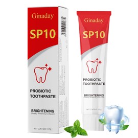 SP10 Probiotic Toothpaste,Fresh Breath Deep Cleaning Care Oral Probiotics Ultra Whitening Toothpaste.(1Pcs)