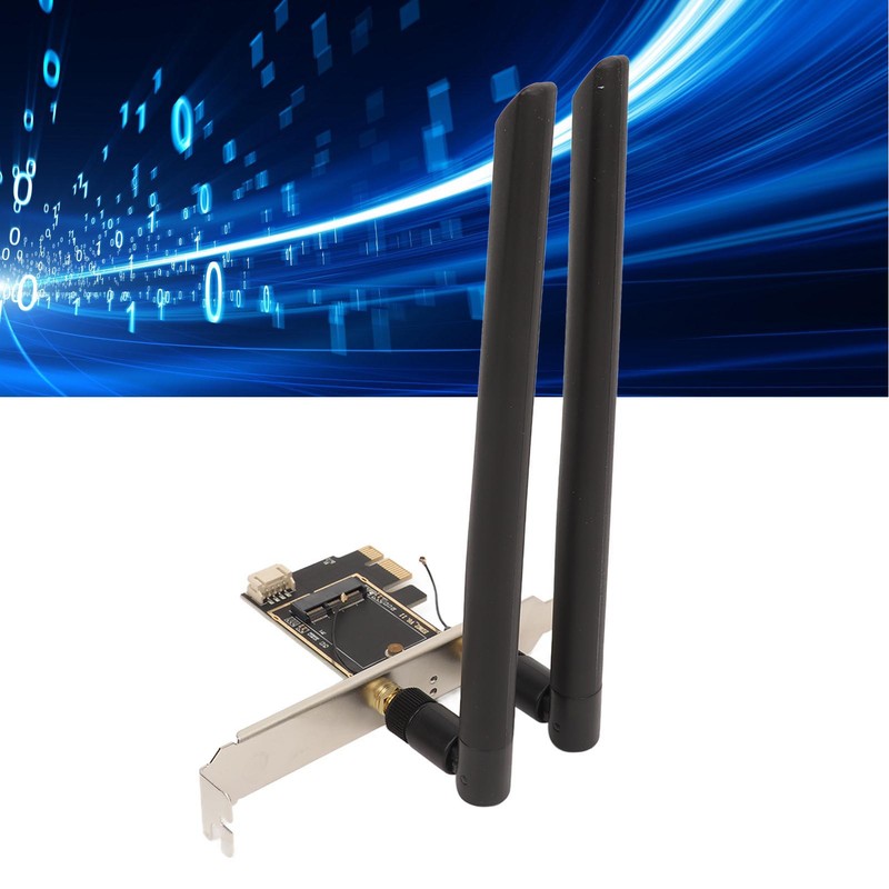 M.2 to PCIe Expansion Card Dual Antenna Stable Widely Compatible