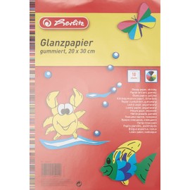 Herlitz 244418 Glossy Paper 20 x 30 cm, 10 sheet