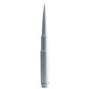 TRUE SPIKE 9 inch White PENETRATOR Fat Bullet Antenna with