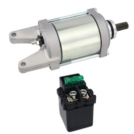 Replacement Parts For kawasaki 2009-2013 Brute Force 650 4X4 KVF650 Starter&Relay Mod-A&U88-593