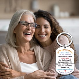 Valentines Day Gifts for Daughter Teen Girls,Easter Basket Stuffers for Girls Daughter Gifts for Daughter from Mom Dad,Sweet 16 Gifts,Keychain Gifts for College Girls Christmas Gifts for Teen Girls