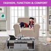 SAMSTEX Stylish 1 Seater Sofa Cover Stretch 1-Piece High Stretch