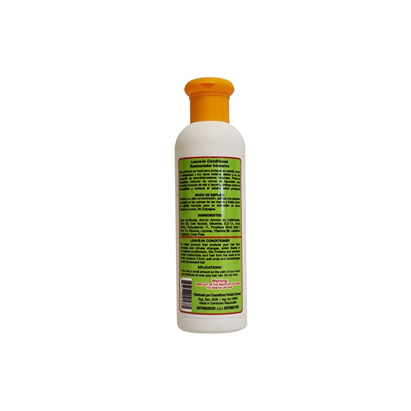 Una Bomba con Crema de Aguacate (Avocado Cream) Leave in