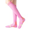 Dress Cici Stripes Graduated Compression Socks for Women, Dots Knee