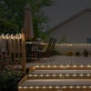 Sunforce 40 Feet Solar Power Rope Lights for Outdoor Patio