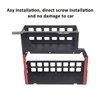 JONKOKO Car Trunk Storage Basket Organizer Side Cargo Rack Modular