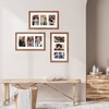 KSROECUD 8x14 Collage frame with 3 Openings 4X6 Pictures, Multiple