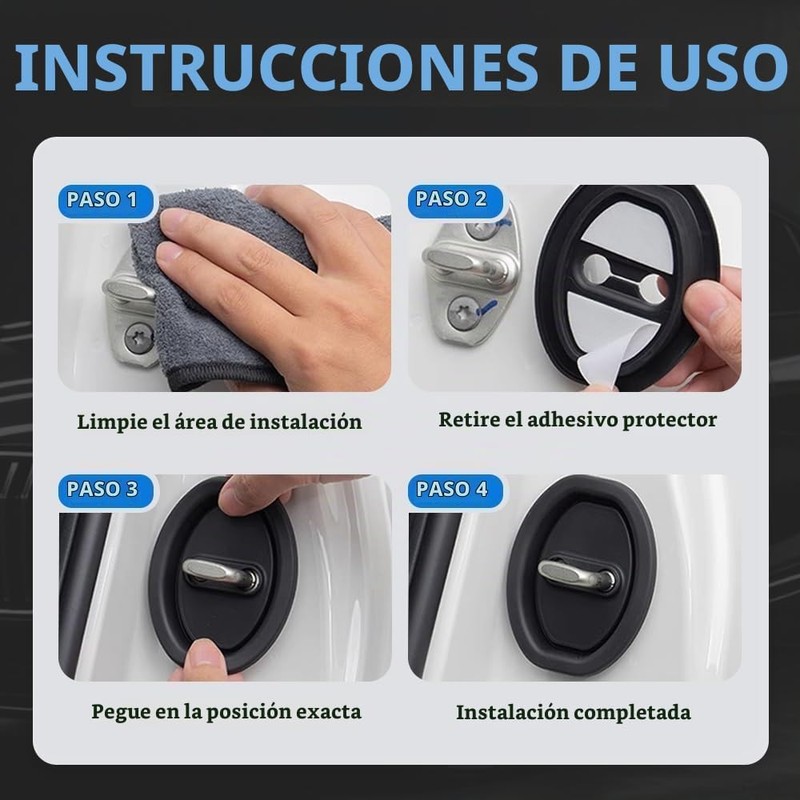 Gen?rico Funda Protectora Universal de Cierre de Puerta