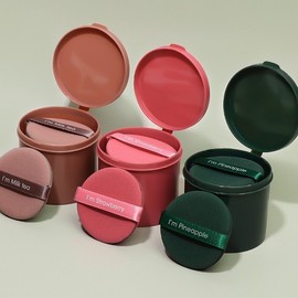 Cushion Air Teardrop Puff Compact Makeup Sponge Random 6ea