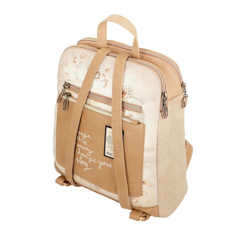 Anekke Backpack with 3 Compartments, Optimal Capacity and Independent Pockets,
