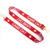 Game Day Clear Bag for Stadium Events with Letter Patches