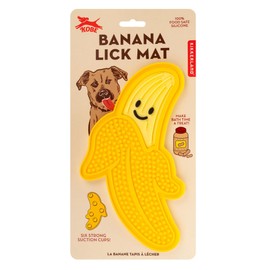 Kikkerland Kobe Dog Banana Leckmatte Leckmatte Leckerli