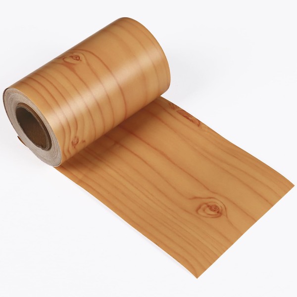 VEELIKE Masking Tape, Wide Wide, Woodgrain, Light Brown, Wood Grain