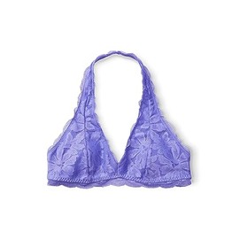 Happy Nation Girls Lace Halter Bralette, Purple Pizzazz