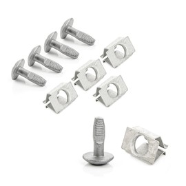 LST 10x Stoßstangen Schrauben Klammer Drehverschluß Kompatibel mit Citroen Berlingo bis 2015 C2 C3 C4 I C4 Pisacco I UD C5 C8 Jumper Jumpy