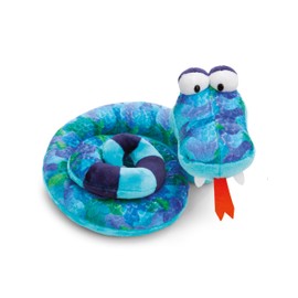 NICI ZsaZsa 61721 Cuddly Toy Snake 35 cm Green Soft Plush Toy Cute Plush Toy for Cuddling and Playing, for Children and Adults, Great Gift Idea