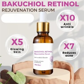 Venature Bakuchiol Retinol Rejuvenation Serum, Anti-wrinkle and Glowskin, 30ml