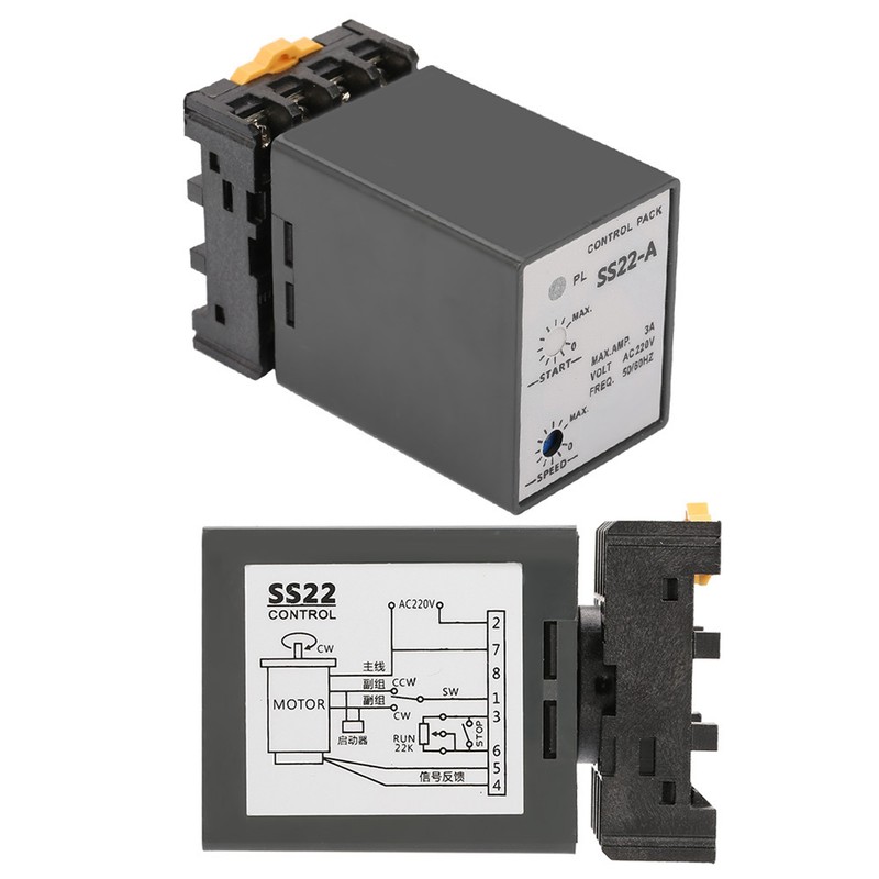 Electronic AC SS-22 50/60Hz Motor Speed Controller 90/1700RPM