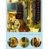 3D Puzzle Miniature House Kit Bookend Bookend LED Bookshelf Decoration