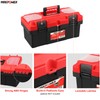 MAXPOWER Tool Box 16 inch, Plastic Small Tool Box with