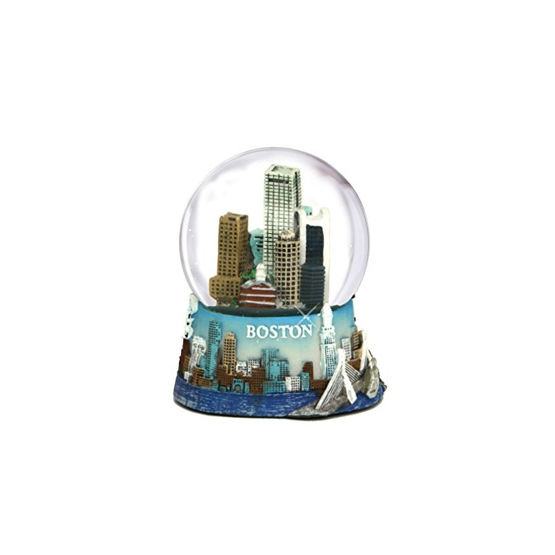 3.5 Inch Boston Snow Globe Souvenir from Massachusetts in and
