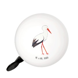 Mr. & Mrs. Panda XL Bicycle Bell Stork Gift Large Bicycle Bells Animal Motifs Funny Sayings Bicycle Bell Loud Baby Belly Storks