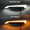 Windshield Trim Lights Windscreen Fairing Led Running Light Turn Signals