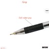 WIN 5 x 0.7mm Biro Tip Ball Pens Mystic BLACK