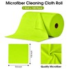 KitchLife Microfiber Cleaning Cloth Roll, 100 Pack - Tear-Away Microfiber