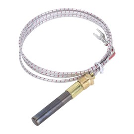 Ejoyous Fireplace Thermopile, 36 Inch Thermopile Generator Thermocouple for Gas Fireplace, Gas Stoves, Water Heater, Gas Fryer Accessories
