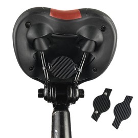 Bicycle Mount for AirTag Bicycle Mount Saddle, Discreet Bicycle Anti-Theft Including Safety Screws, Universal Bicycle Holder Splash-proof GPS Tracking with Accessories