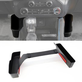 EVGoXMods Center Console Shifter Organizer Tray Compatible with Ford Bronco 2/4 Door 2025 2024 2023 2022 2021, Gear Side Storage Box Interior Accessories