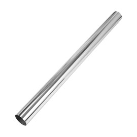 Motoforti 76mm / 3 Inch OD Straight Exhaust Tube Tubing 1220mm / 48" Long T316 Stainless Steel Universal Custom Car Exhaust Piping Silver Tone 3" OD Straight Pipe