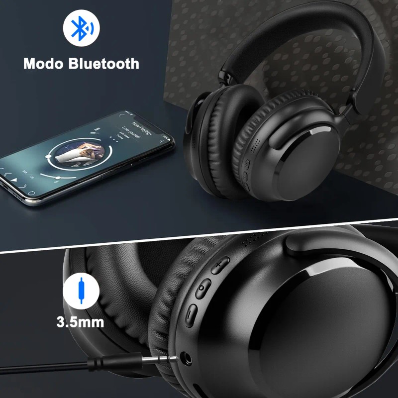 Kuiiyer Auriculares Bluetooth Auriculares inalmbricos Conexin ultrarrpida y estable a