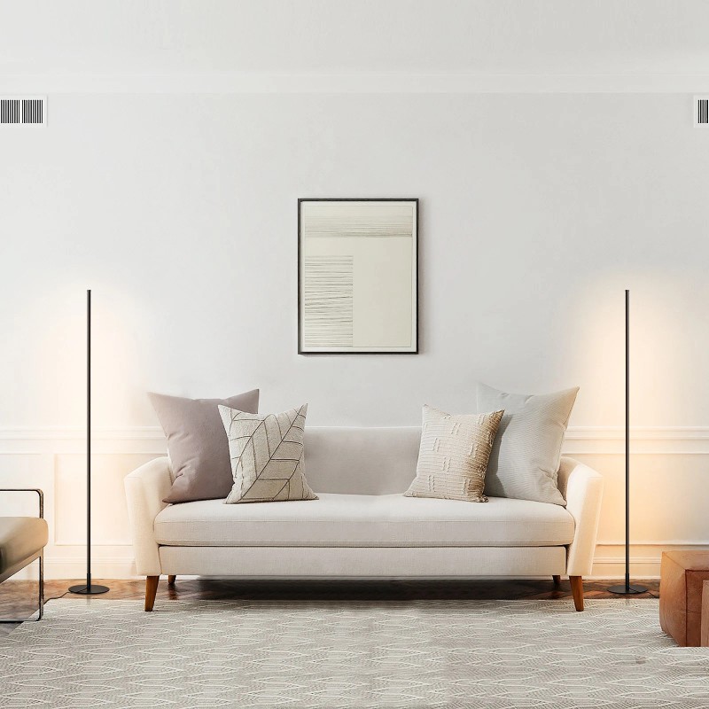 EDISHINE DEWENWILS Floor lamp, 1100Lumen Modern Dimmable Corner Floor Lamp