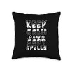 Keep Calm And Cast Spells - Funny Witch Wiccan Throw